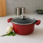 Panela Cacarola Marble Vm 2.4l 20x9 Cm Inox