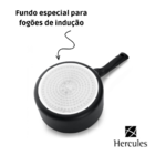 Panela Cerâmica Hercules 18cm Preta