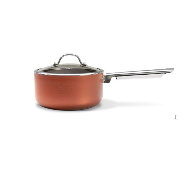 Panela Com Tampa Curry 18 X 9cm Cobre Brinox 7070/156