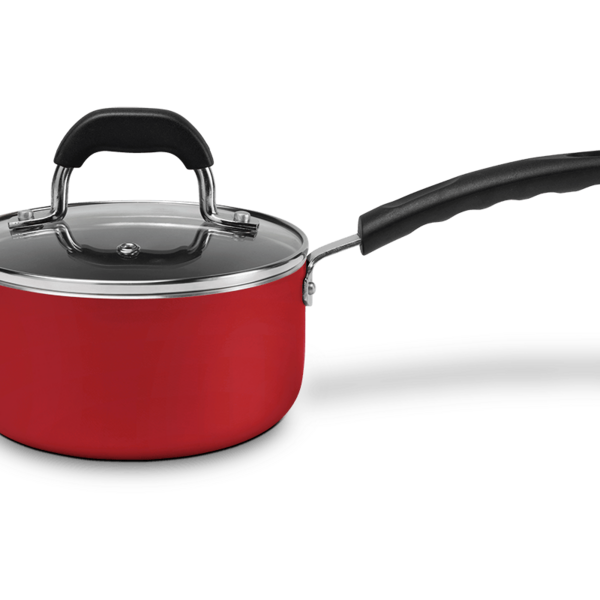 Panela Com Tampa Ø20 Saffron - Brinox 20 Cm Vermelho Brinox