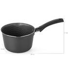 Panela Cônica De Alumínio Antiaderente 1,10 Litros Com Cabo E