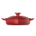 Panela Coração Baixa 20cm Oficial Le Creuset Vermelha