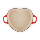 Panela Coração Baixa 20cm Oficial Le Creuset Vermelha