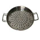 Panela Cozimento A Vapor Peixes Legumes Espagueteira Aço Inox