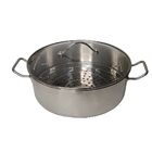 Panela Cozimento A Vapor Peixes Legumes Espagueteira Aço Inox