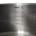 Panela Cozimento A Vapor Peixes Legumes Espagueteira Aço Inox