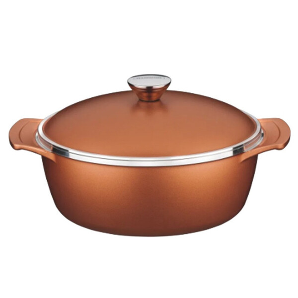 Panela De Alumíniu Forjado Lion 3,9 Litros Com Tampa 24 Cm