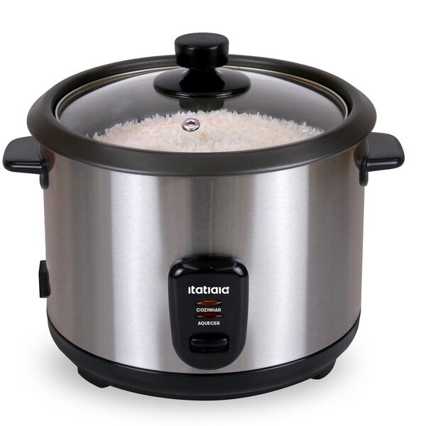 Panela De Arroz Elétrica Midi Itatiaia - 1,5l 500w Inox Com P