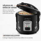 Panela De Arroz Fast Rice 5 Premium Mondial Preto 400w Npe-08