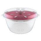 Panela De Arroz Para Microondas Pla0641 -euro Home - Vermelho