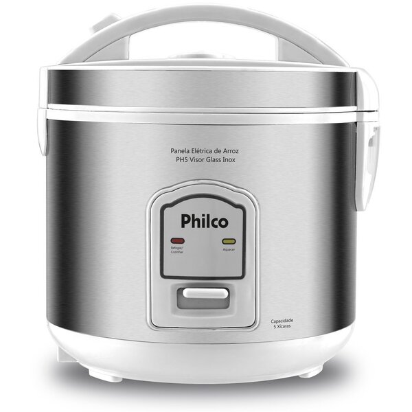 Panela De Arroz Philco Visor Glass 5 Xícaras De Arroz - Ph05b