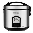 Panela De Arroz Philco Visor Glass Inox, 10 Xícaras De Arroz,