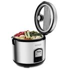 Panela De Arroz Philco Visor Glass Inox, 10 Xícaras De Arroz,