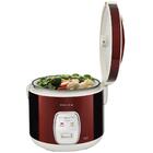 Panela De Arroz Retrô Vermelho Branco 700w Philco 110v