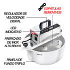 Panela de Brigadeiro Elétrica Saro 10L Bivolt PA10