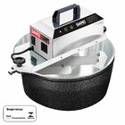 Panela de Brigadeiro Elétrica Saro 10L Preto Craqueado Bivolt