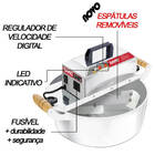 Panela de Brigadeiro Elétrica Saro 4L Bivolt PA4