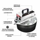 Panela de Brigadeiro Elétrica Saro 4L Preto Craqueado Bivolt