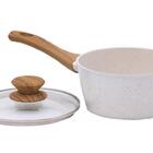 Panela De Cerâmica Antiaderente Marmol De Indução 16 Cm Mimo