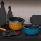 Panela De Cerâmica Pequena 1,3l Línea Lazuli