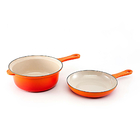 Panela De Ferro Multifunção 22cm Oficial Le Creuset Laranja