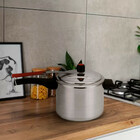 Panela De Pressão 10l Polida Alumínio - Grandes Proporções