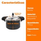Panela De Pressão 22 Cm 5 4 L Revestimento Cerâmico Fundo De