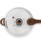 Panela De Pressão 24 Cm 6 8 L Revestimento Cerâmico Fundo De