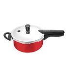 Panela De Pressão 3,0l Press Vermelha + Pipoqueira Cereja 22c