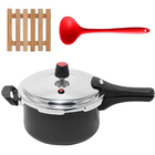 Panela De Pressão 3 Litros Antiaderente Fechamento Externo +