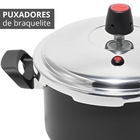 Panela De Pressão 3 Litros Antiaderente Fechamento Externo +