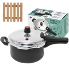 Panela De Pressão 3 Litros Antiaderente Fechamento Externo +