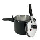 Panela De Pressão 4,5 Litros Alumínio - Preto