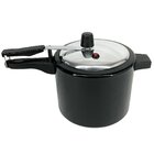 Panela De Pressão 4,5 Litros Alumínio - Preto