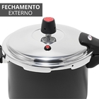 Panela De Pressão 4,5 Litros Antiaderente Fechamento Externo