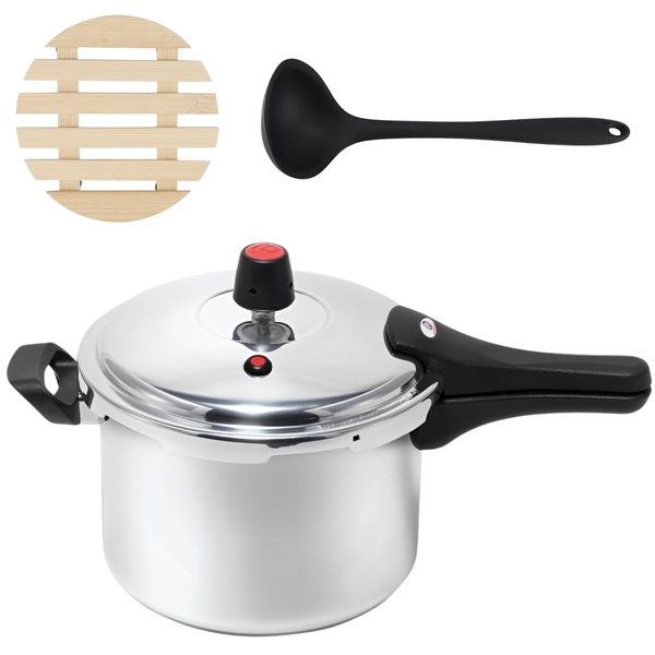 Panela De Pressão 4,5 Litros Antiaderente Fechamento Externo