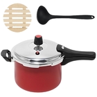 Panela De Pressão 4,5 Litros Antiaderente Fechamento Externo