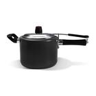 Panela De Pressão 4,5 Litros Preta Vapt - Brinox