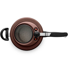 Panela De Pressão 4,5l Com Visor Superior Alumínio Antiaderen