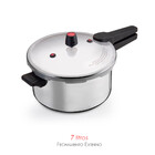 Panela De Pressão 7 Litros Fechamento Externo Para Cozinhar F