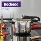 Panela De Pressão 8 Litros Fechamento Externo Com Cesto Polid