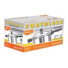 Panela De Pressão Alumínio Polida De 4,50 Litros Fortaleza 76