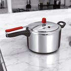 Panela De Pressão Alumínio Polido 7l Fechamento Clássico