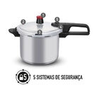 Panela De Pressão Arno 4 5 Litros Segura Fechamento Externo P