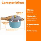 Panela De Pressão Ceramic Life Pressure Com Fundo De Indução