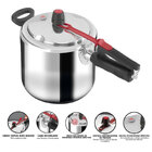 Panela De Pressão Clock 7 Litros Original Polida Fechamento I