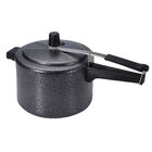 Panela De Pressão De 4,5 Litros Em Alumínio Craquelado