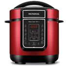 Panela De Pressão Elétrica 110v 3 Litros Vermelho Digital Mas