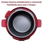 Panela De Pressão Elétrica 110v Lenoxx Vermelha