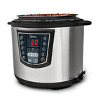 Panela De Pressão Elétrica 6 L Digital Inox Midea Ppa71 - 127v